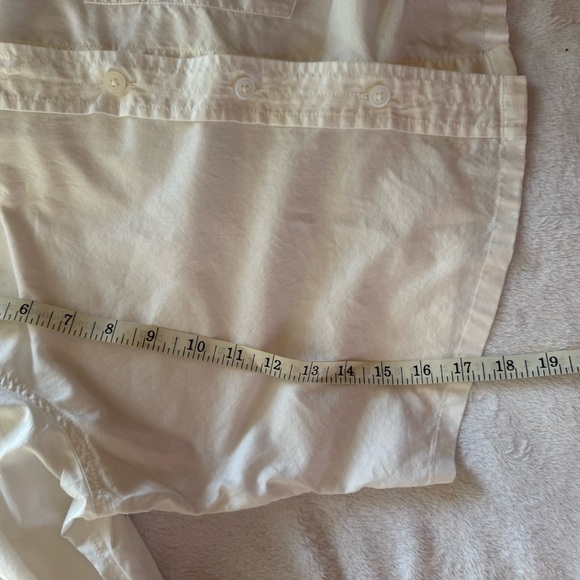 Everlane Women's Cropped Crisp White Button-Down Shirt EUC - Picture 7 of 7